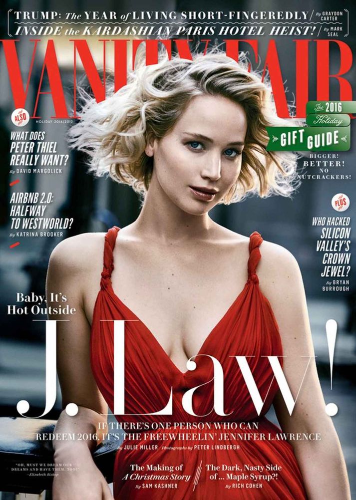 J.Law prýðir forsíðu nýjasta tölublaðs Vanity Fair.