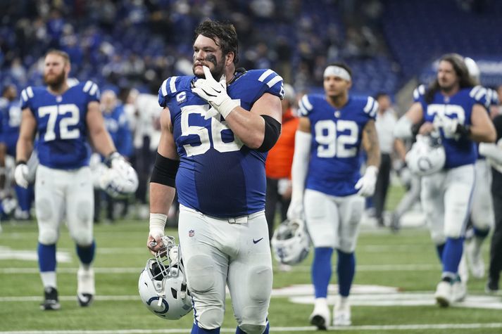 Leikmenn Indianapolis Colts töpuðu óvænt á móti Houston Texans um síðustu helgi.