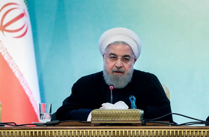 Hassan Rouhani er forseti Írans.