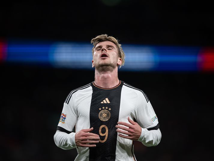 Timo Werner verður ekki með á heimstmeistaramótinu í Qatar.