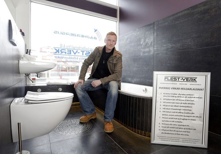 Guðmundur segir fyrirtæki eins og Flest-Verk lengi hafa vantað en þar eru allir iðnaðarmenn á einum stað. Mynd/Valli