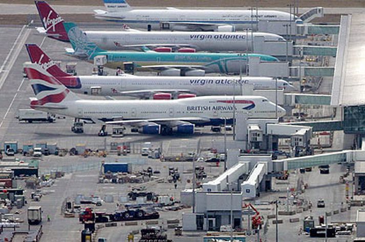 Heathrow-flugvöllur.