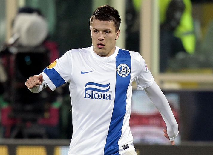 Yevhen Konoplyanka í leik með Dnipro.