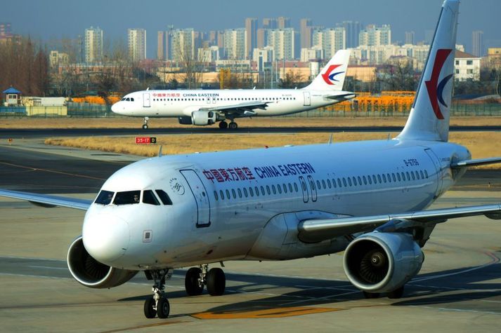 Vélin á vegum China Eastern Airlines. Myndin tengist fréttinni ekki beint.