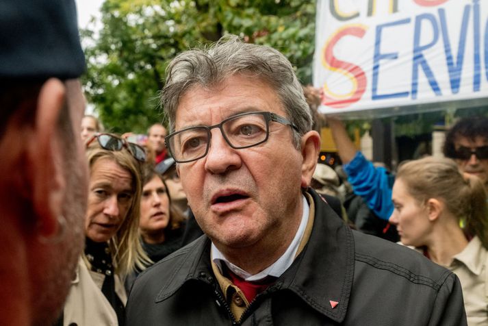 Jean-Luc Mélenchon bauð sig fram til forseta árið 2017 og hlaut þá 19,5 prósent atkvæða í fyrri umferð kosninganna.