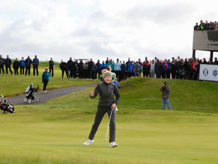 Hulda Clara Gestsdóttir hafnaði í 4. sæti í Jóhannesarborg í dag.