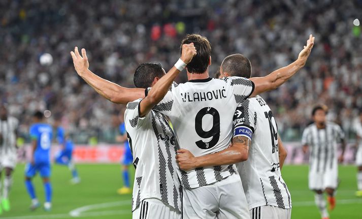 Juventus tekur á móti Spezia í kvöld.