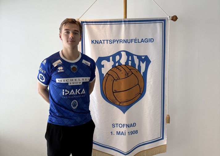 Haukur Ingi Hauksson er kominn í blátt.