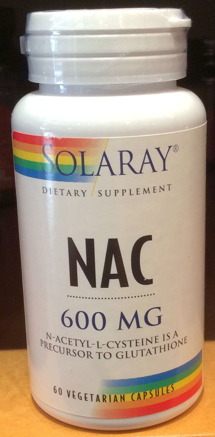 NAC frá Solaray hefur verið innkallað af markaði.
