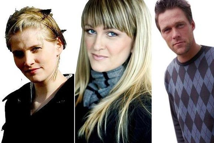 Elva Dögg, Katrín Brynja og Vignir Freyr.