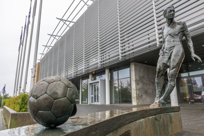 Höfuðstöðvar KSÍ og nú ÍTF eru á Laugardalsvellinum.