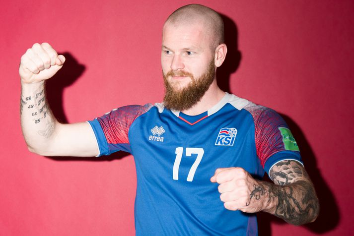 Aron Einar Gunnarsson.