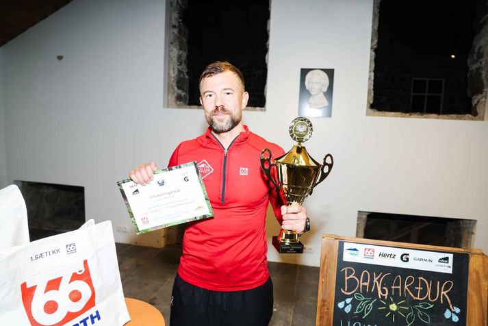 Kristján Karl er sigurvegarinn.