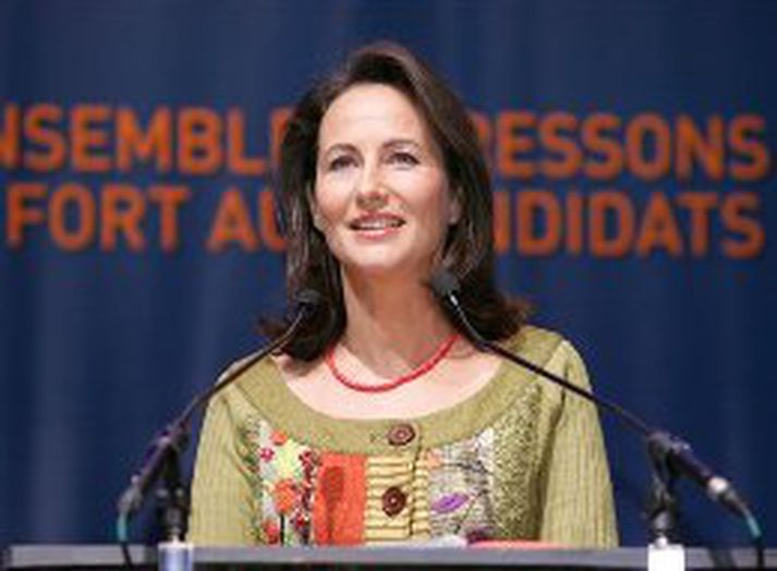 Segolene Royal segist fulltrúi framtíðarinnar í frönskum stjórnmálum
