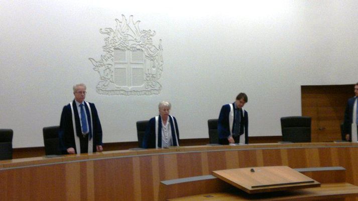 Hæstiréttur kvað upp dóm sinn í gær.