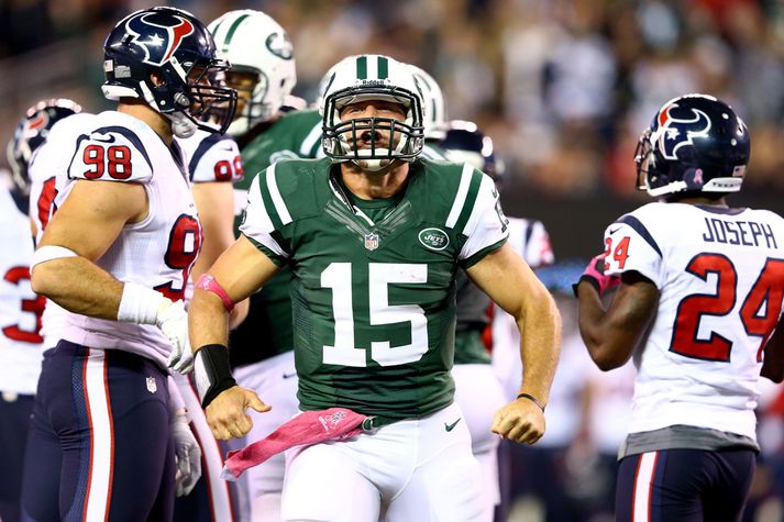 Tebow í leik með Jets.