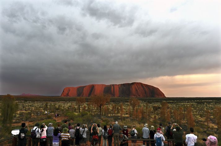 Uluru steinninn.