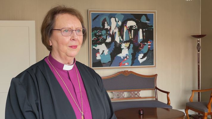 Agnes M. Sigurðardóttir, biskup Íslands. 
