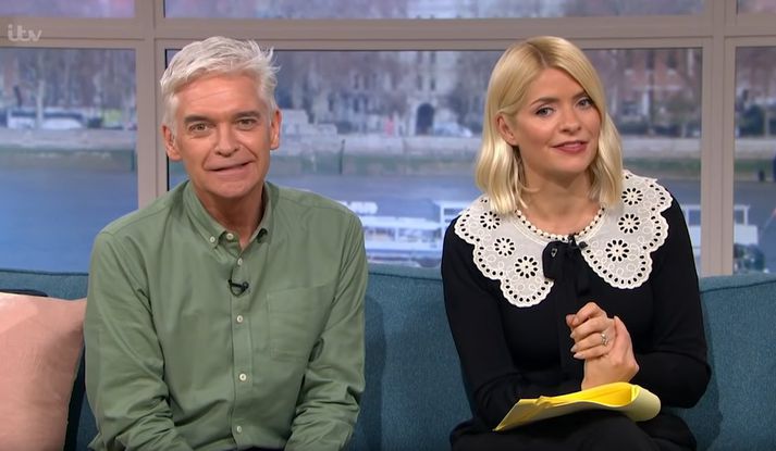 Phillip Schofield og Holly Willoughby stýra þættina This Morning á ITV.