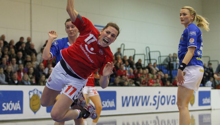Anna Úrsúla Guðmundsdóttir í leik með Val.