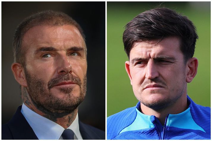 David Beckham setti sig í samband við Harry Maguire og hughreysti hann