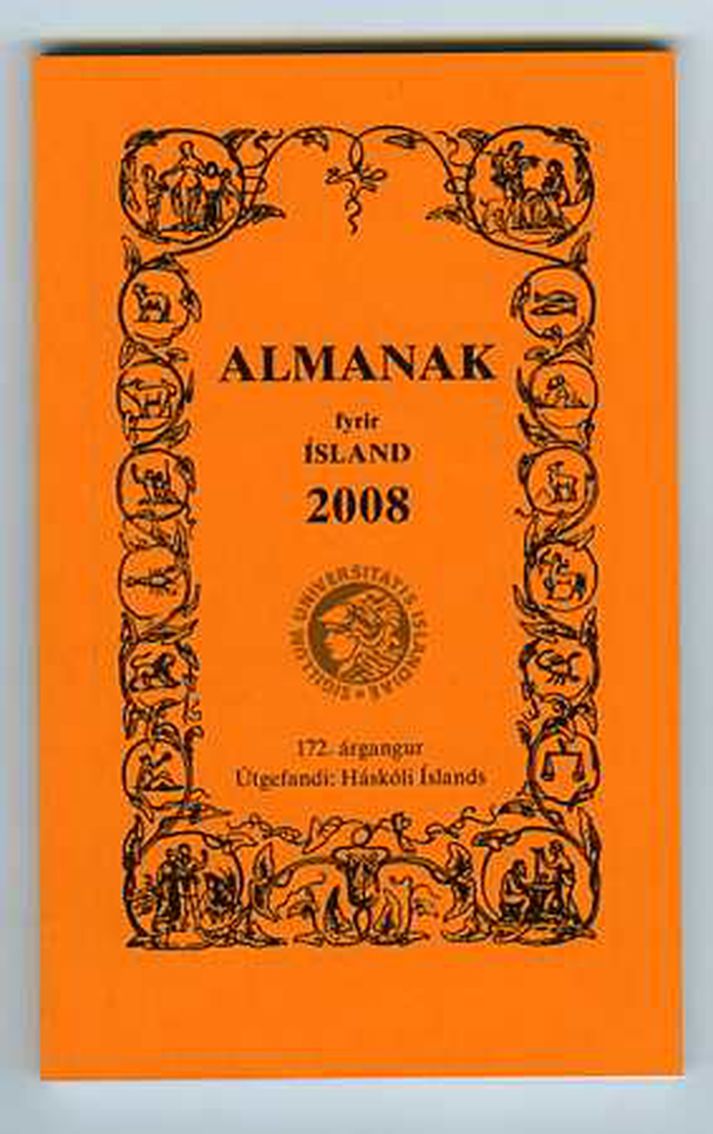 Almanak Háskólans hefur löngum verið vinsælt lestrarefni.