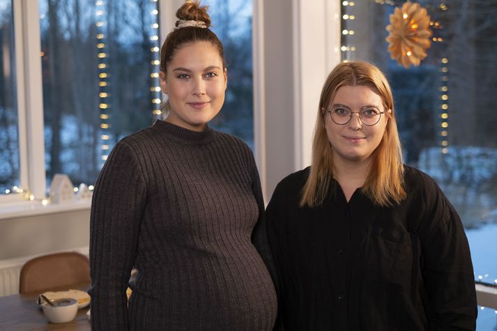 Systurnar Júlía Sif og Helga María hafa verið grænkerar í um áratug. Þær segja að í dag skorti grænkera ekkert, sem sé mikil breyting frá því fyrir tíu árum.