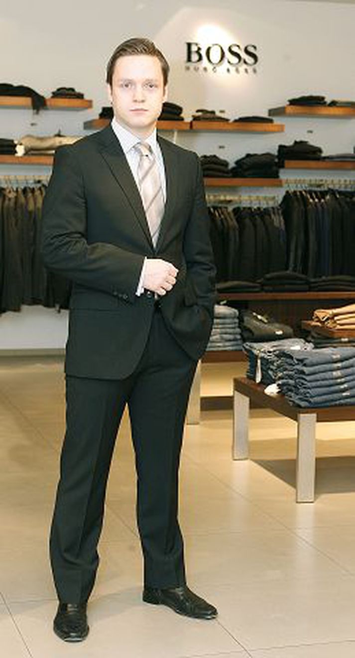 Margir karlar í fjármálageiranum segjast klæðast fötum merktum Hugo Boss.