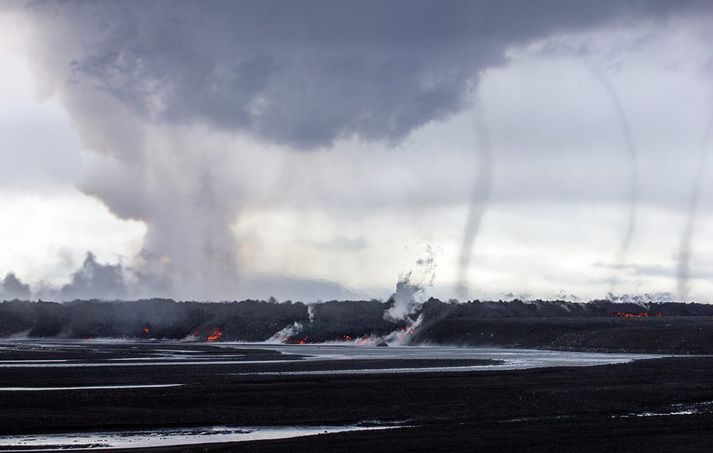 Ekkert lát er á skjálftavirkni í Bárðarbungu.