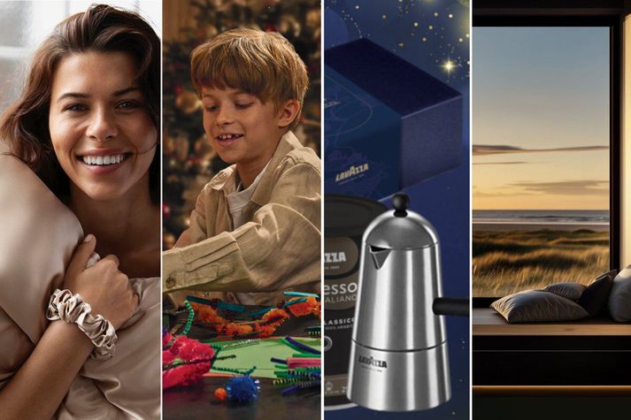 Við fengum nokkra samstarfsaðila til að hjálpa okkur með jólagjafahugmyndir. Lavazza búðin, Black Sand Hótel, Lífsstílsverslunin Maí og Kids Coolshop komu með frábærar tillögur.