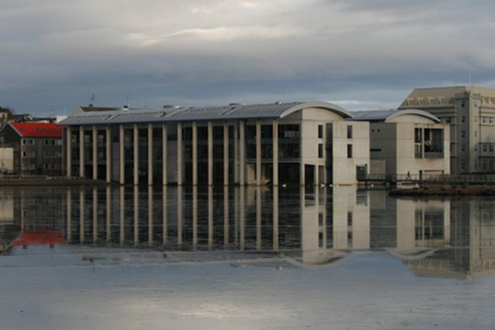 Ráðhúsið í Reykjavík.
