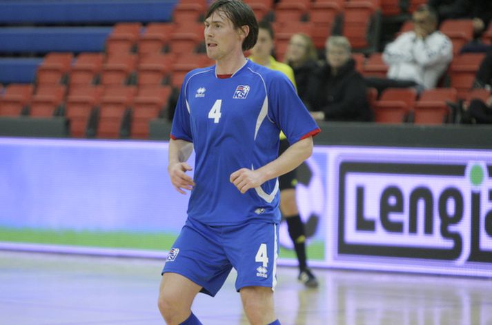 Haraldur Freyr lék síðast með landsliðinu í Futsal.