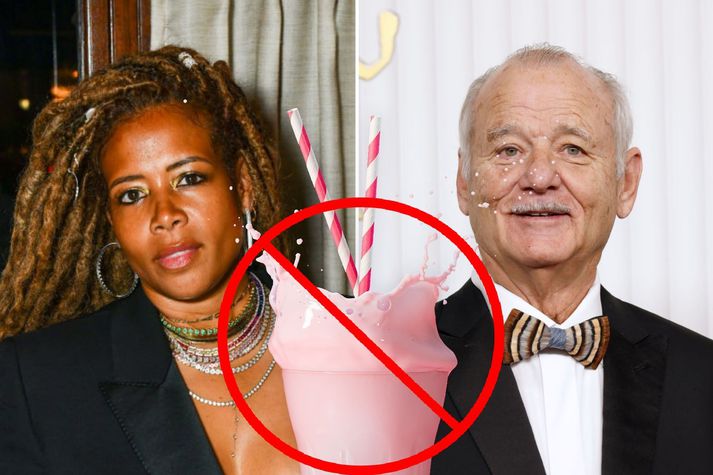 Kelis og Bill Murray eru hætt saman samkvæmt breskum slúðurmiðlum.