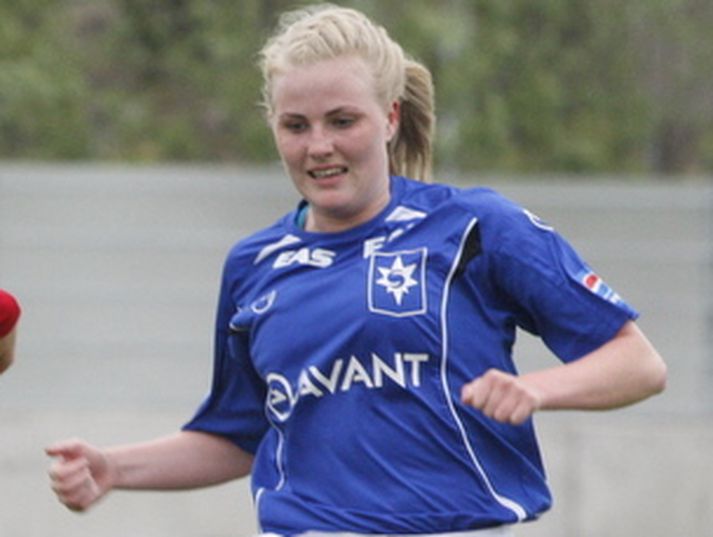 Soffía Gunnarsdóttir hefur staðið sig vel með Stjörnunni í sumar.