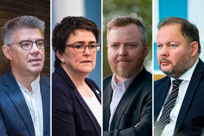 Þingmenn Miðflokksins, þau Gunnar Bragi Sveinsson, Anna Kolbrún Árnadóttir, Sigmundur Davíð Gunnlaugsson og Bergþór Ólason, ræddu ýmis mál á Klaustri eins og frægt er orðið.