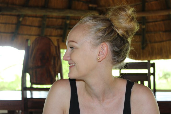 Eva Harðardóttir er ánægð með tilveruna í Malaví.