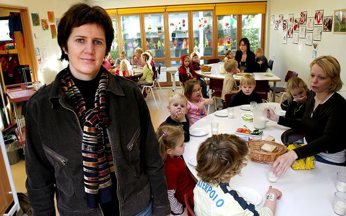 Gunnhildur Sæmundsdóttir Leikskólafulltrúi
Í Mosfellsbæ eru hvorki biðlistar eftir leikskólaplássum né skortur á starfsmönnum skólanna.