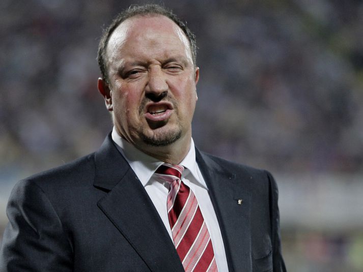 Rafael Benitez , stjóri Liverpool.