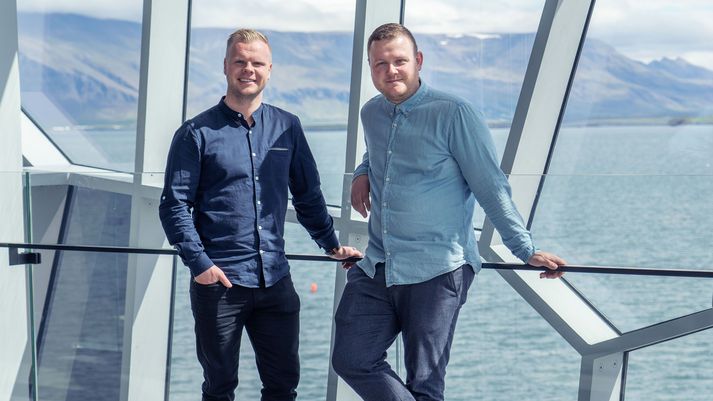 Davíð Örn og Ásgeir Vísir settu The One á laggirnar. 