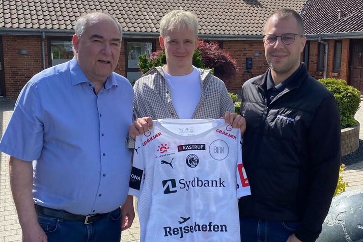 Benedikt er mættur til Danmerkur. 