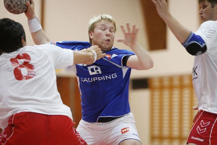 Ólafur Víðir Ólafsson lék vel fyrir Stjörnuna.