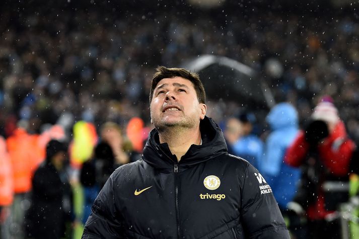 Pochettino átti ekki sjö dagana sæla sem þjálfari Chelsea en tókst að bæta úr undir lokin. Honum var sagt upp samt sem áður. 