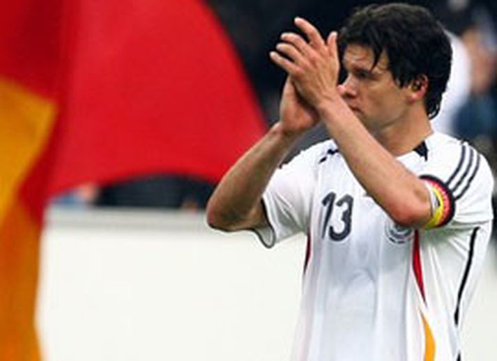 Það er ekki gott fyrir Þjóðverja að missa Ballack, þó aðeins sé verið að tala um einn leik.