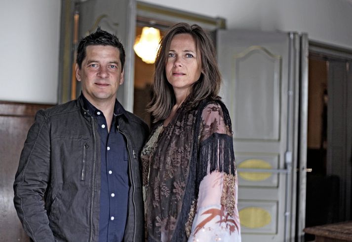 Systkinin Óskar Eiríksson, framkvæmdastjóri Mogul Holding, og Signý Eiríksdóttir, verkefnisstjóri hjá fyrirtækinu.