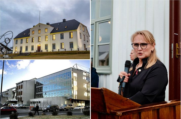 Kjaftshögg, blys og hrákur einkenndu knattspyrnukeppni MR og Versló í gær. Sólveig, rektor MR, segir að stærstur hluti nemenda hafi verið til fyrirmyndar, en að ákveðinn hópur úr báðum skólum hafi viðhaft „mjög leiðinlega“ hegðun.