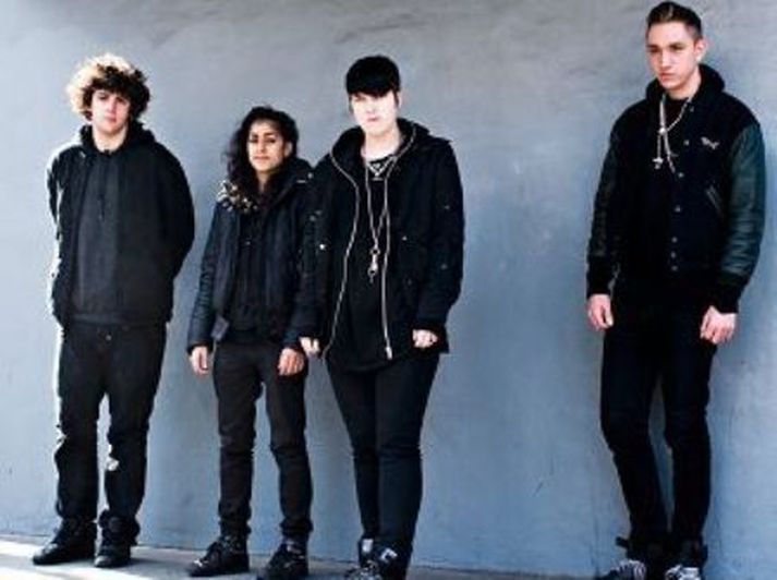 Gríðarlega svöl The XX frá vinstri: Jamie, Baria, Romy og Oliver.