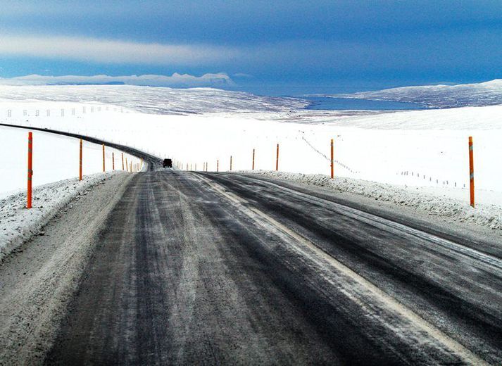 Af Holtavörðuheiði. Myndin er úr safni.