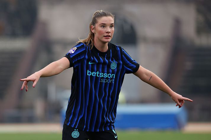 Karólína Lea var hetja Inter.