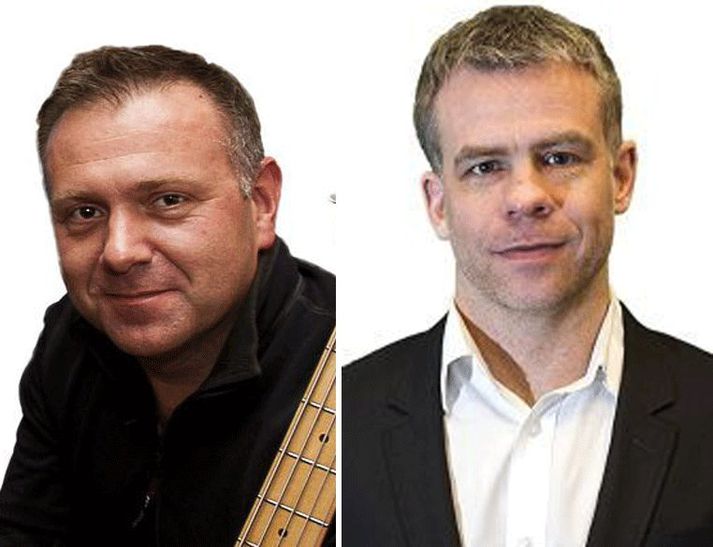 Róbert Þórhallsson og Sigmar Guðmundsson.
