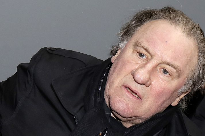 Franski leikarinn heimsfrægi, Gérard Depardieu.